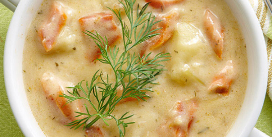 Smoked Salmon Chowder