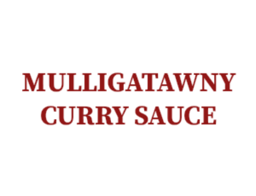 Mulligatawny Curry Sauce