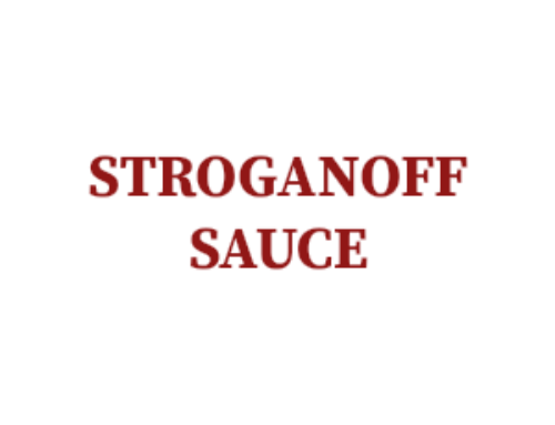 Stroganoff Sauce