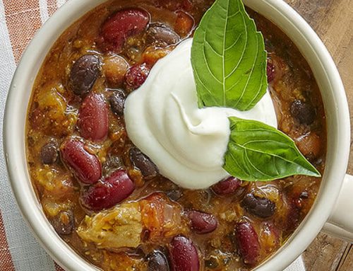 Basil Chicken Chili