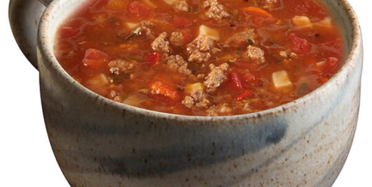 Vegetable Beef with Barley